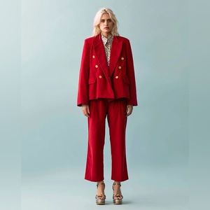 NWT Alix of Bohemia Eliot Ruby Corduroy Pant
